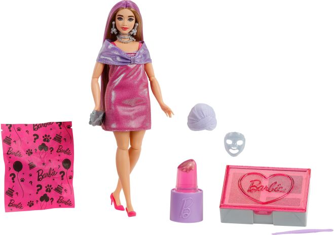 Barbie Party Unboxed Glam Party-Curvy (JFY67) (0)