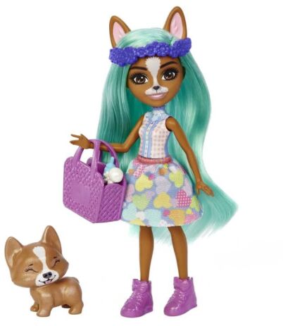 Enchantimals baby Bffs-Κούκλα & Ζωάκια Φιλαράκια Με Έκπληξη-3 Σχέδια (HLK83) (5)