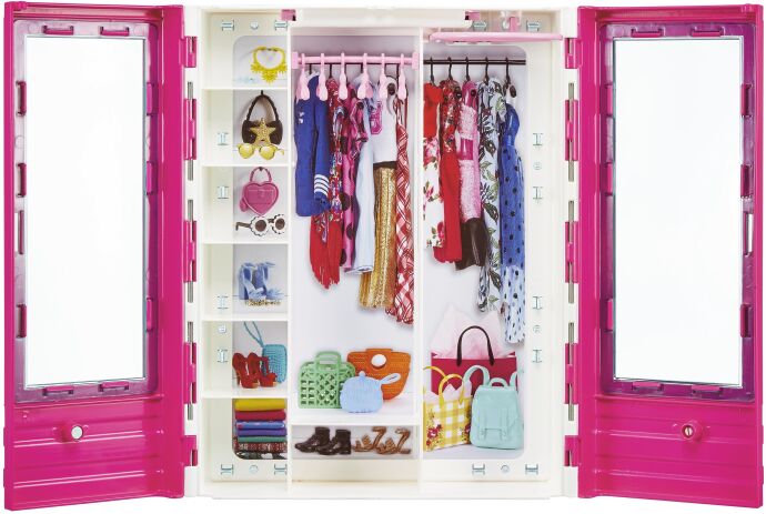 Barbie Ντουλάπα Και Όχημα (GVK05) (3)