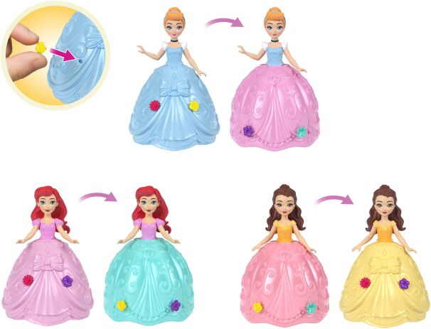 Disney Princess Μίνι Κούκλες-Αυγουλάκι Έκπληξη-3 Σχέδια (JHG92) (4)
