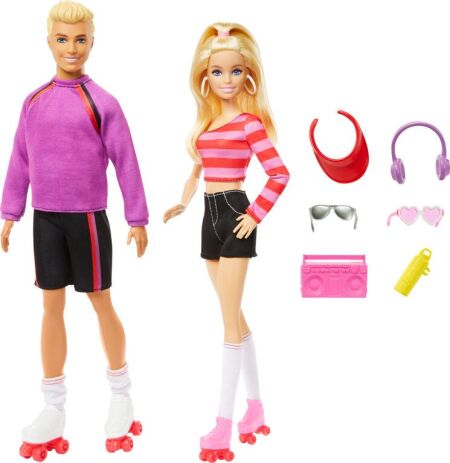 Barbie And Ken Skaters Fashionistas (HXK90) (2)