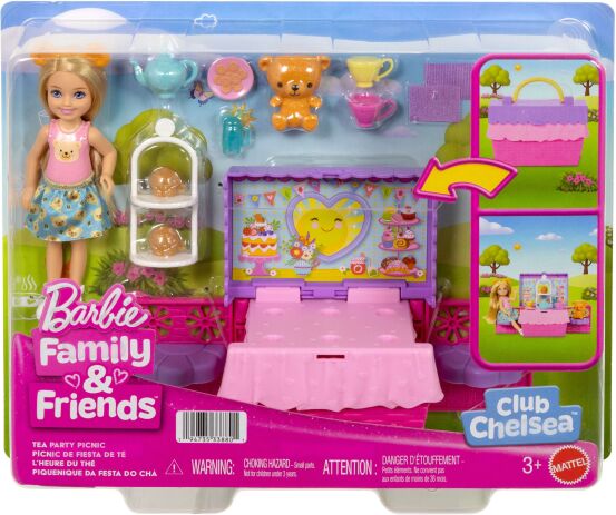 Barbie Chelsea Σετ Πάρτυ Με Τσάι (JJB40) (1)