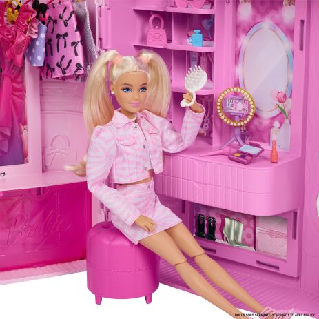 Barbie Deluxe Ντουλάπα (JJP01) (5)