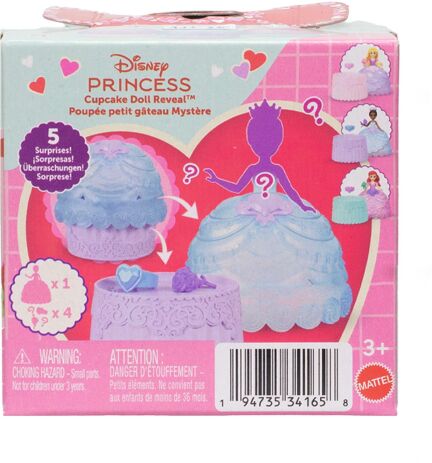 Disney Princess Μίνι Κούκλες-Cupcake Έκπληξη (JJT70) (1)