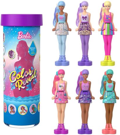 Barbie Mini Barbieland-Color Reveal-6 Σχέδια-1Τμχ (HYF28) (1)