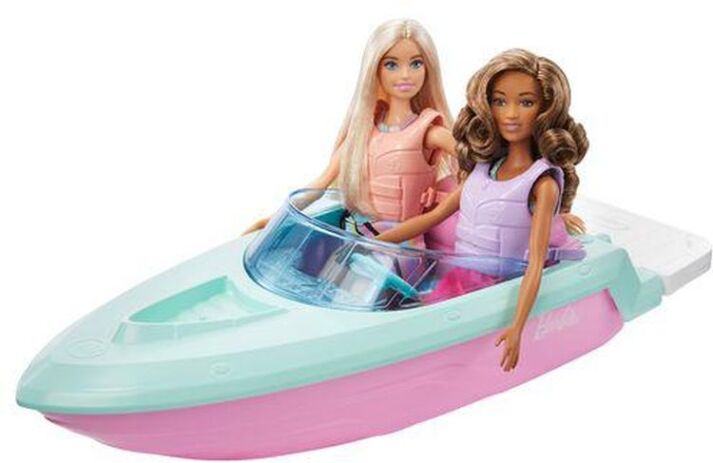 Barbie Σετ 2 Κούκλες-Όχημα & Σκάφος (GXD66) (2)