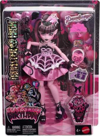 Monster High Scary Sweet Birthday-Draculaura (JBG74) (1)