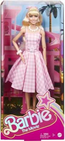 Barbie Movie-Pink Gingham Dress (HPJ96) (1)