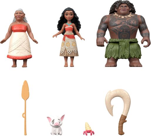 Disney Princess Βαϊάνα-Μίνι Κούκλες Σετ (JLN21) (0)
