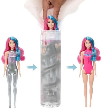 Barbie Color Reveal-Disco Star Series-4 Σχέδια-1Τμχ (JCP01) (3)