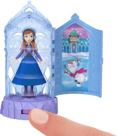 Disney Frozen Mini Κούκλες-Πυργάκι Έκπληξη-3 Σχέδια (JCR90) (4)