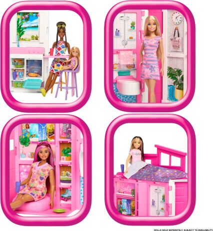 Barbie Σπιτάκι-Βαλιτσάκι (HRJ76) (4)