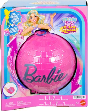 Barbie Μπάλα 'Εκπληξη-Ποπ Σταρ (JMK19) (1)