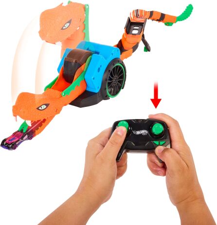 Hot Wheels Τηλεκατευθυνόμενο Let's Race Φίδι (JGD11) (7)