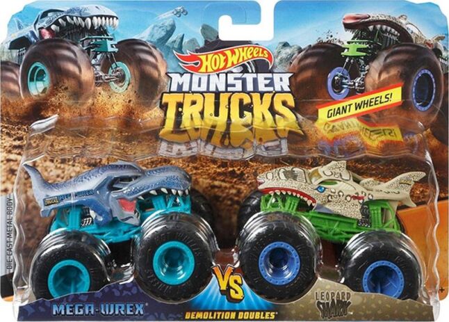 Monster Trucks Οχήματα Σετ Των 2-6 Σχέδια (FYJ64) (5)