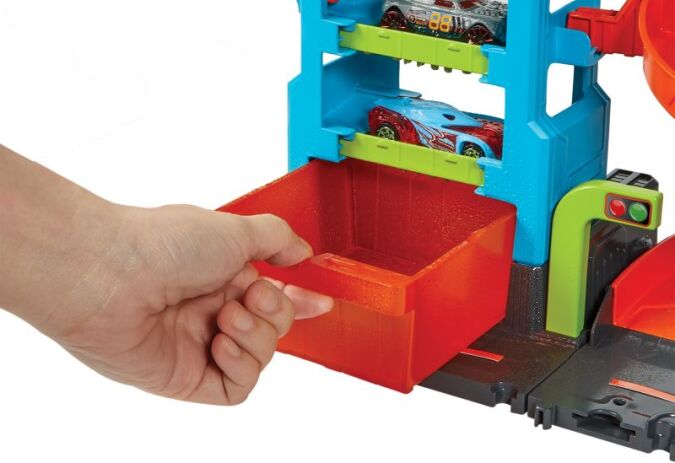 Hot Wheels Χρωμοκεραυνοί Πλυντήριο (HDP05) (1)