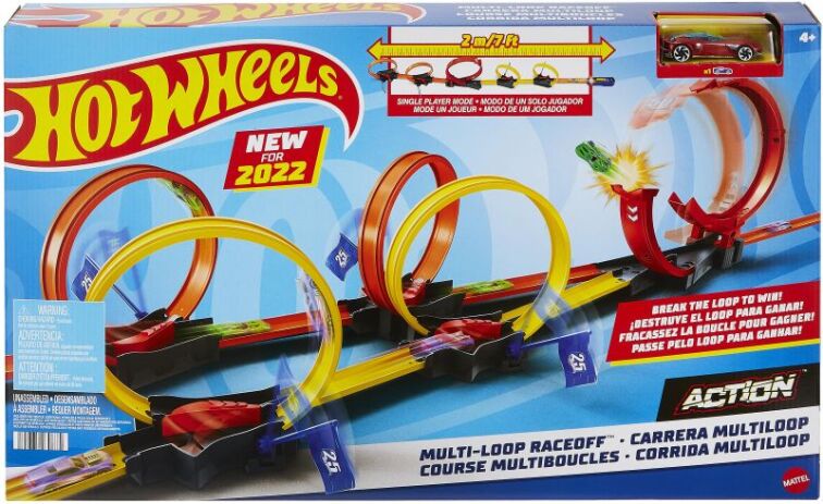 Hot Wheels Πίστα Για Κόντρες Με Πολλαπλά Λουπ (HDR83) (1)