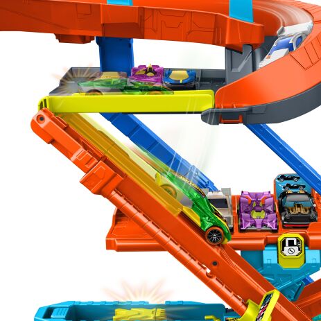 Λαμπάδα Hot Wheels Πίστα Πολυμορφικό Γκαράζ City (JHL94) (2)