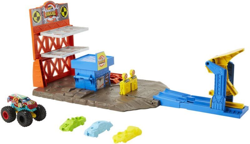 Hot Wheels Monster Trucks Σετ Σούπερ Εκρήξεις & Συγκρούσεις (HFB12) (2)