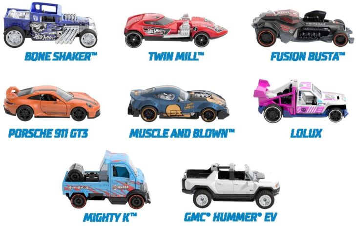 Hot Wheels Αυτοκινητάκια Pull Back-1Τμχ (HPR70) (1)