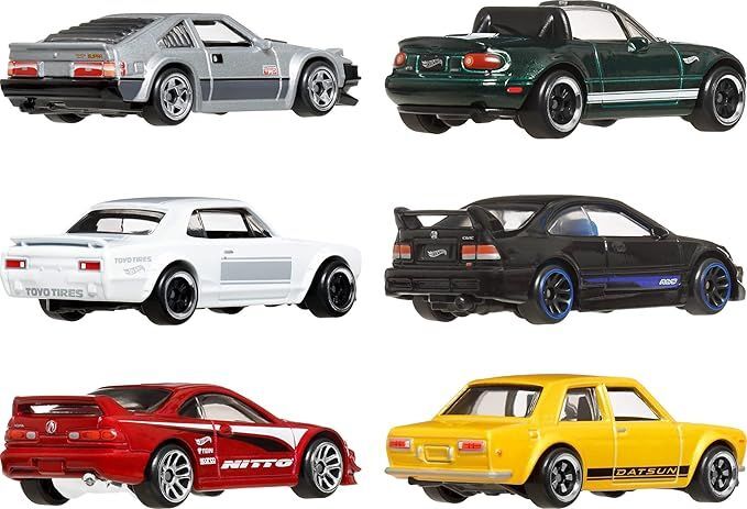 Hot Wheels Αυτοκινητάκια-Streets Of Japan Σετ Των 6 (JBY77) (2)