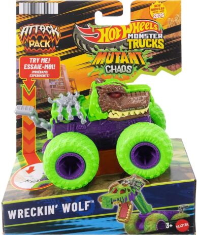 Hot Wheels Monster Trucks Οχήματα-Attack Pack-5 Σχέδια (JMK92) (0)