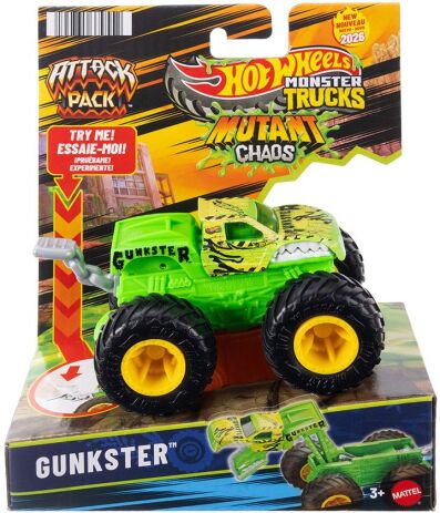 Hot Wheels Monster Trucks Οχήματα-Attack Pack-5 Σχέδια (JMK92) (2)