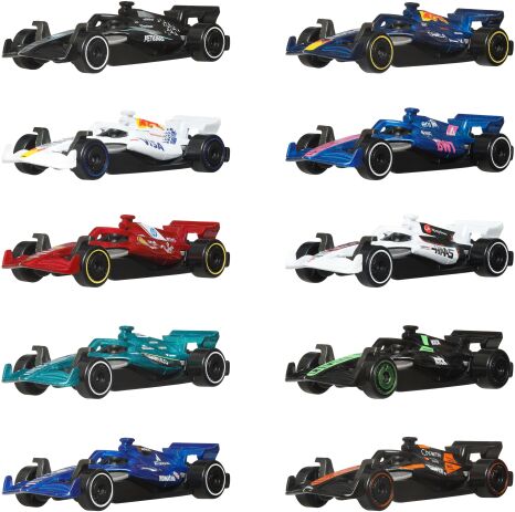 Hot Wheels Αυτοκινητάκια F1 Σετ Των 10 (JMM24) (0)