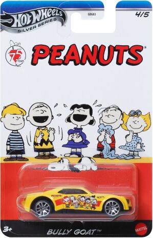 Hot Wheels Αυτοκινητάκια-Peanuts 75th-5 Σχέδια-1Τμχ (JDY88) (4)