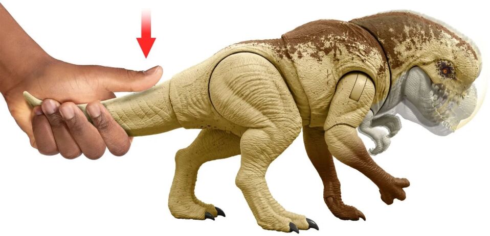 Λαμπάδα Jurassic World Rebirth "Κακός" Δεινόσαυρος Με Λειτουργία Επίθεσης & Ήχους (JGB58) (2)