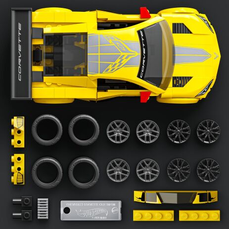 Brick Shop Hot Wheels Speed Series-Corvette C8.R (JKR19) (3)