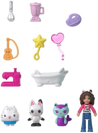 Polly Pocket Polly Μίνι-Gabby's Dollhouse (JFV02) (3)