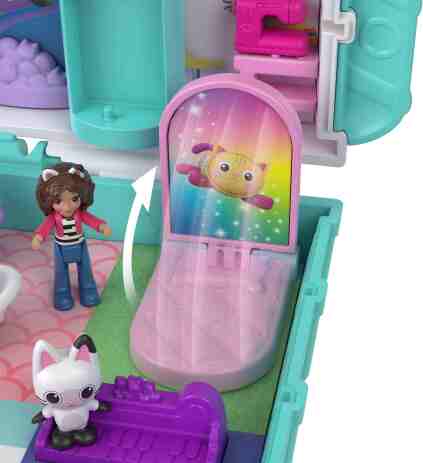 Polly Pocket Polly Μίνι-Gabby's Dollhouse (JFV02) (4)