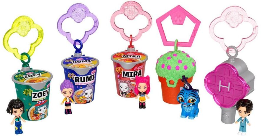Polly Pocket Polly Kpop Demon Hunters Μπρελόκ-5 Σχέδια (JRX58) (7)