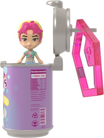 Polly Pocket Polly Kpop Demon Hunters Μπρελόκ Saja Boys Σετ Των 5 (JTM73) (3)