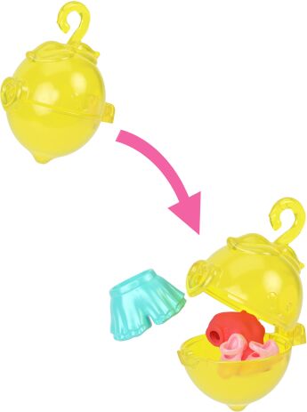 Polly Pocket Polly Κούκλα Με Αξεσουάρ & Μπρελόκ Μεγάλο Pack-3 Σχέδια (JKR51) (7)