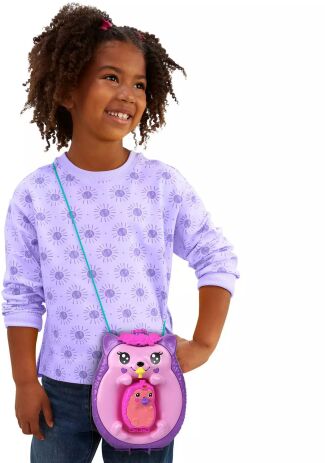 Polly Pocket Polly Mini-Τσαντάκι Trendy Μαμά Σκαντζόχοιρος & Σκαντζοχοιράκι (JBJ91) (4)