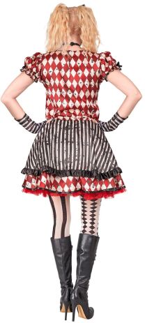 WM Στολή Ενηλίκων Harlequin Doll Medium (42702) (4)