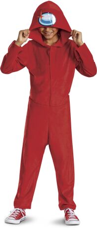 Jakks Pacific Disguise Red Impostor Hooded Στολή Παιδική Medium Νο 7-8 (197919K-20L/M) (2)