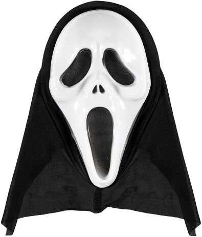 WM Μάσκα Screaming Ghost Με Κουκούλα (14383) (0)