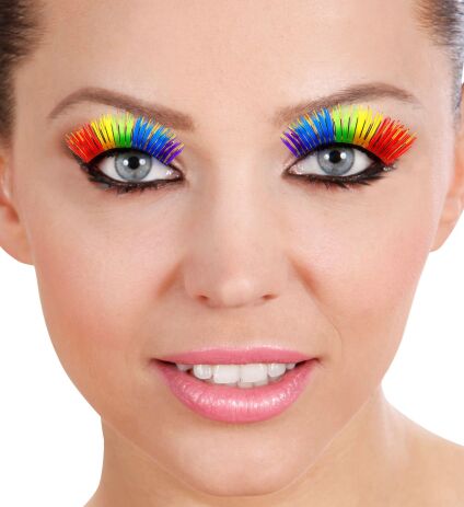 WM Βλεφαρίδες Rainbow (2834A) (2)