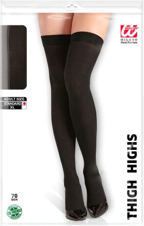 WM Κάλτσες Μακριές Black Overknee 70Den (4840N) (1)