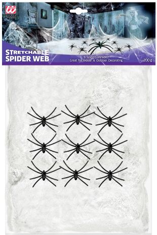 WM Ιστός Αράχνης Με Αράχνες 200gr (54045) (1)