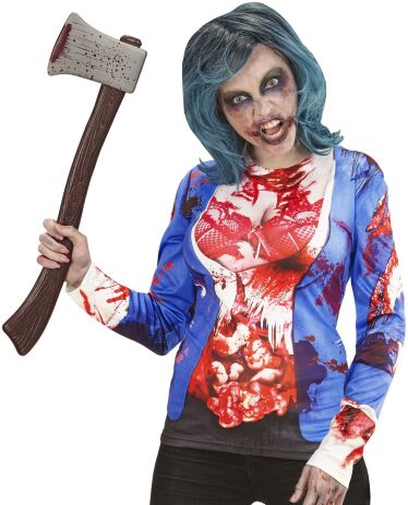 WM T-Shirt Ενηλίκων Zombie Woman (98709) (0)