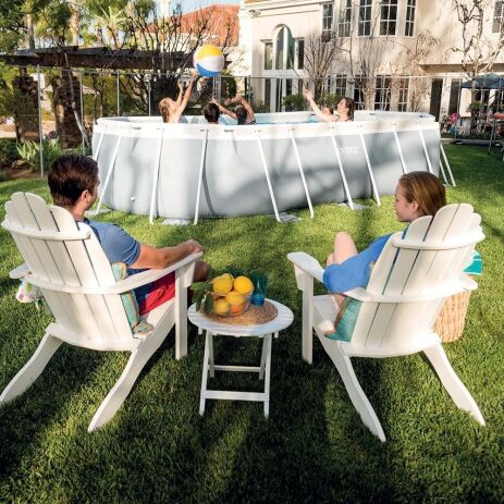 Intex Πισίνα-Prism Frame Oval 5.03m X 2.74m X 1.22m (26796NP) (4)