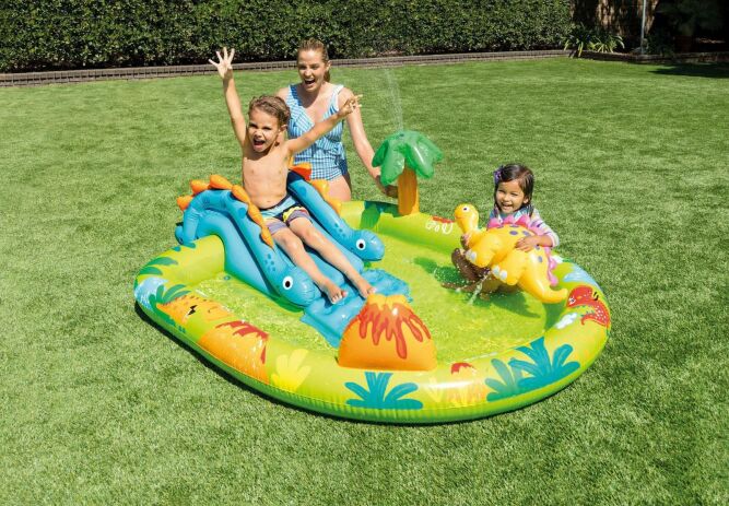 Intex Πισίνα Little Dino Play Center 191x152x58 cm (57166NP) (2)