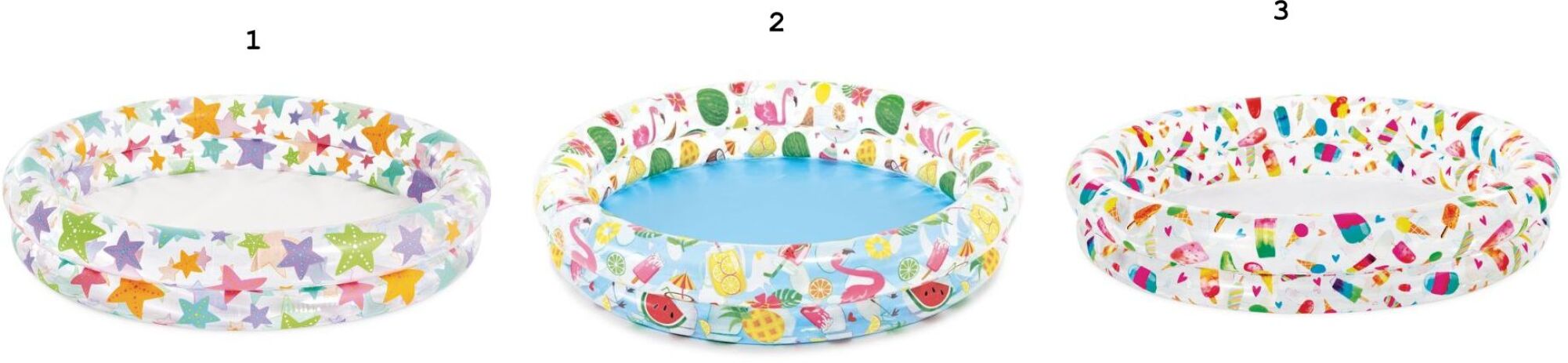 Intex Πισίνα 122x25cm-3 Σχέδια (59421NP) (1)