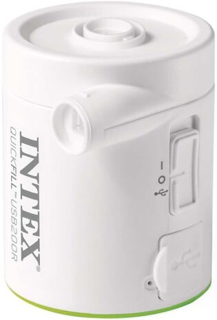 Intex Τρόμπα Rechargeable Ηλεκτρική  Quick Fill USB200R (66637) (1)