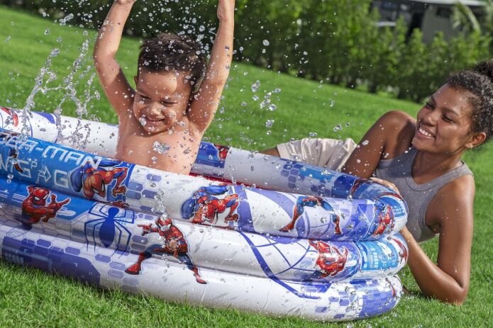 Bestway Spiderman Πισίνα 3-Ring 122x122x30cm-2 Σχέδια (98018) (5)