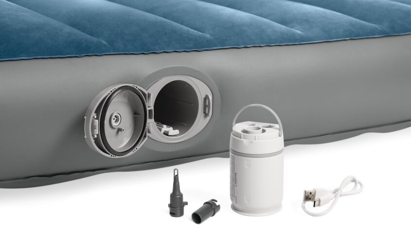 Intex Στρώμα Twin Dura-Beam Prestige Downy Airbed 99cmX191cmX25cm (64187NP) (1)